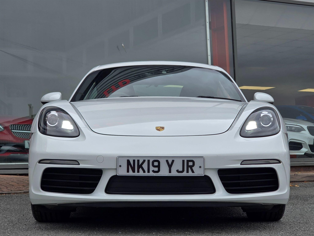 Porsche 718 Cayman 2.0T Pdk Euro 6 Ss White #4