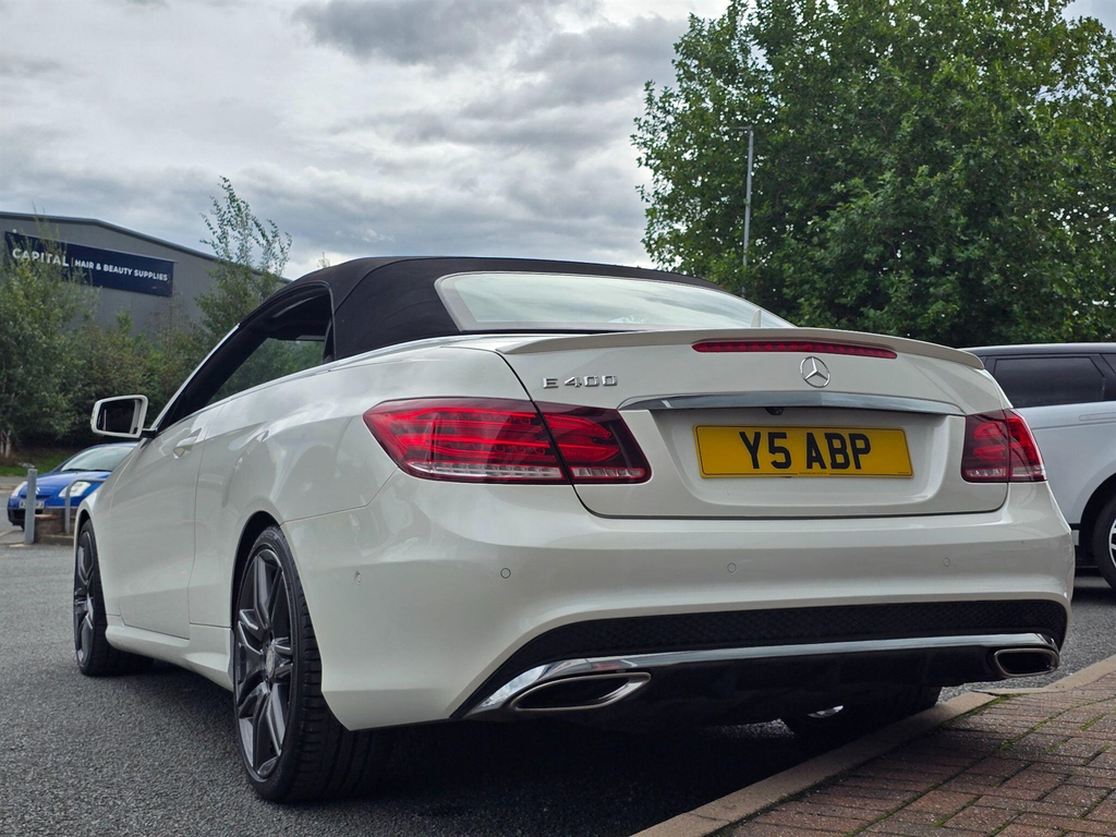 Mercedes-Benz E Class 3.5 V6 Amg Line Edition Cabriolet G-tronic Euro 6 White #6