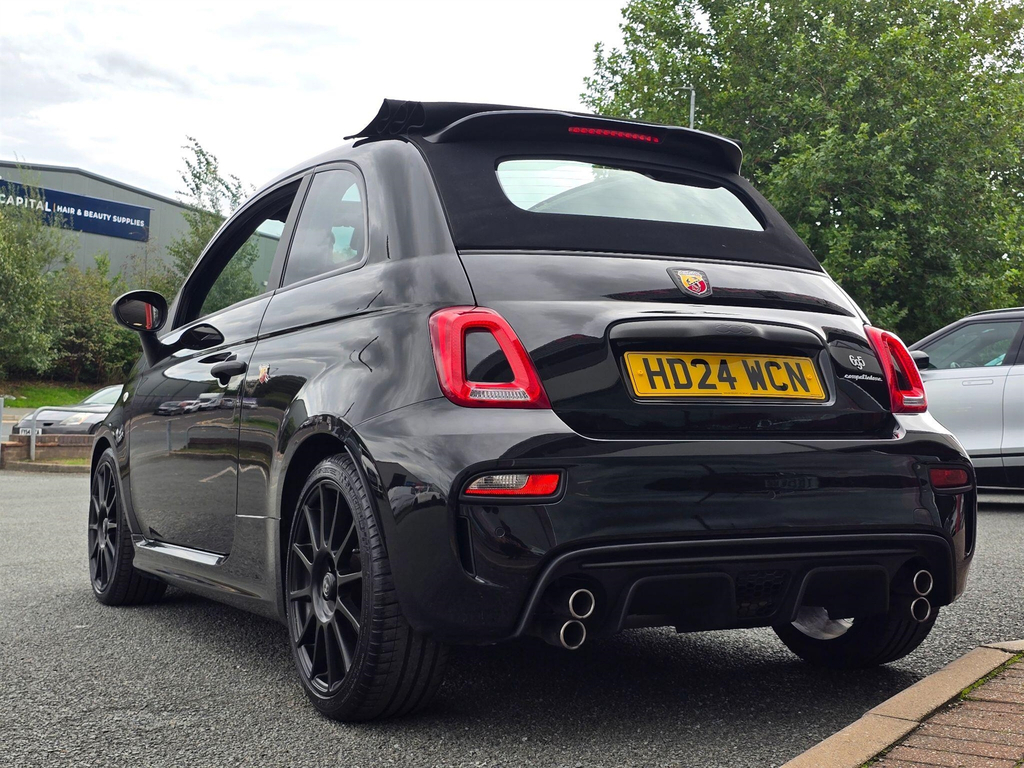 Abarth 695 Convertible Black #2