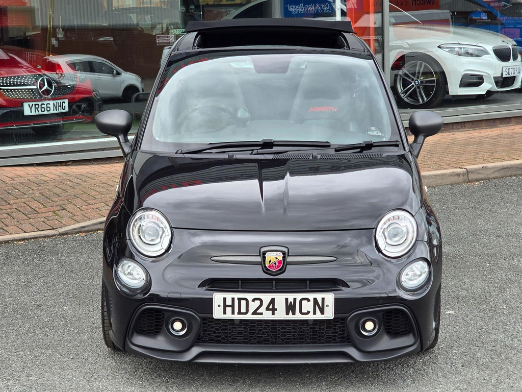 Abarth 695 Convertible Black #4