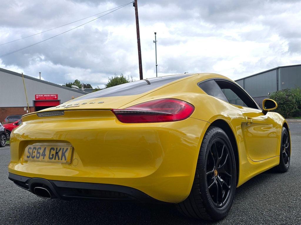 Porsche Cayman Coupe Silver #18