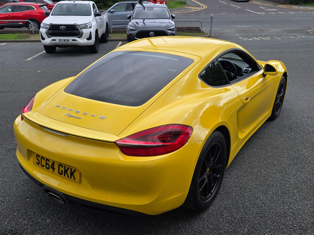 Porsche Cayman Coupe Silver #19