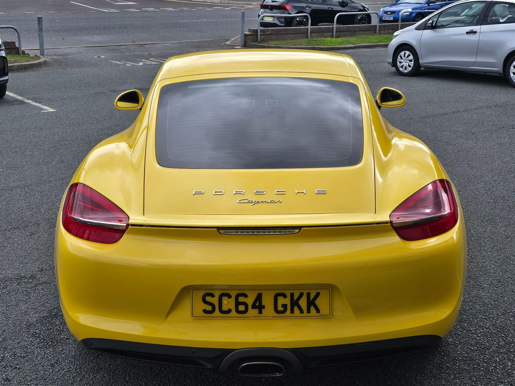 Porsche Cayman Coupe Silver #17