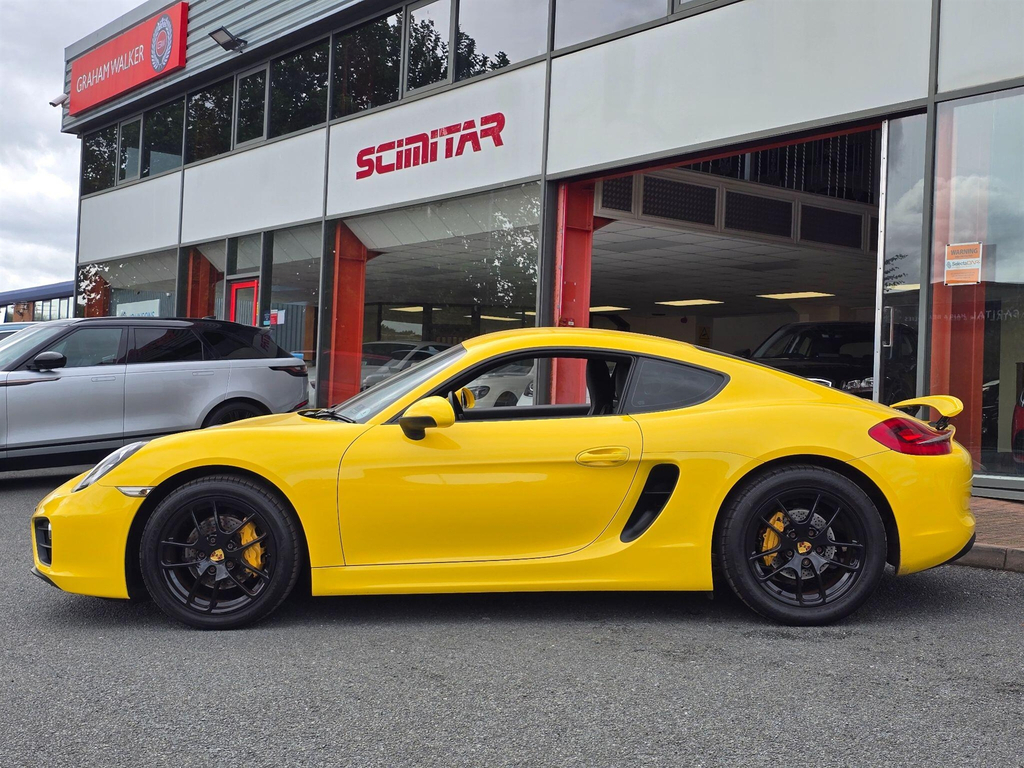 Porsche Cayman Coupe Silver #14