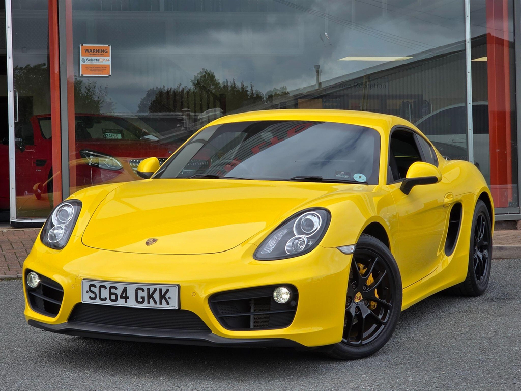 Porsche Cayman Coupe Silver #10