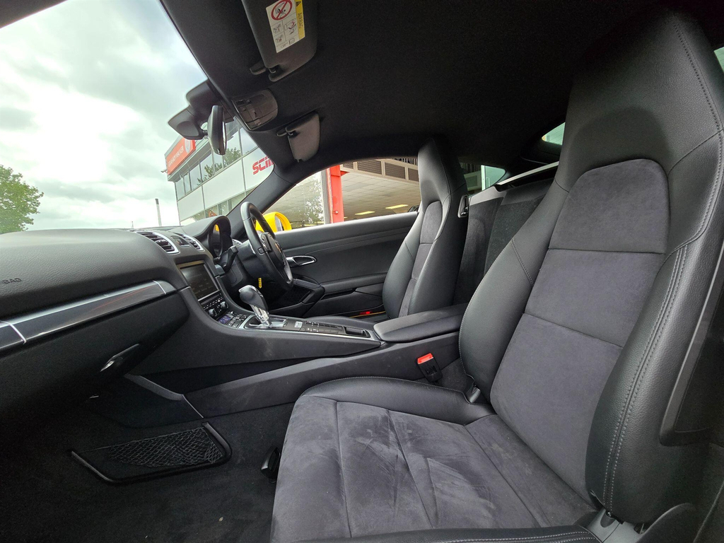 Porsche Cayman Coupe Silver #55