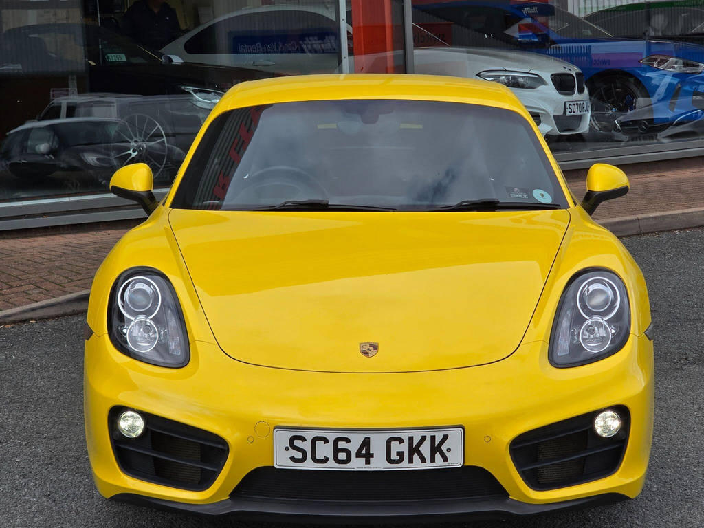 Porsche Cayman Coupe Silver #8