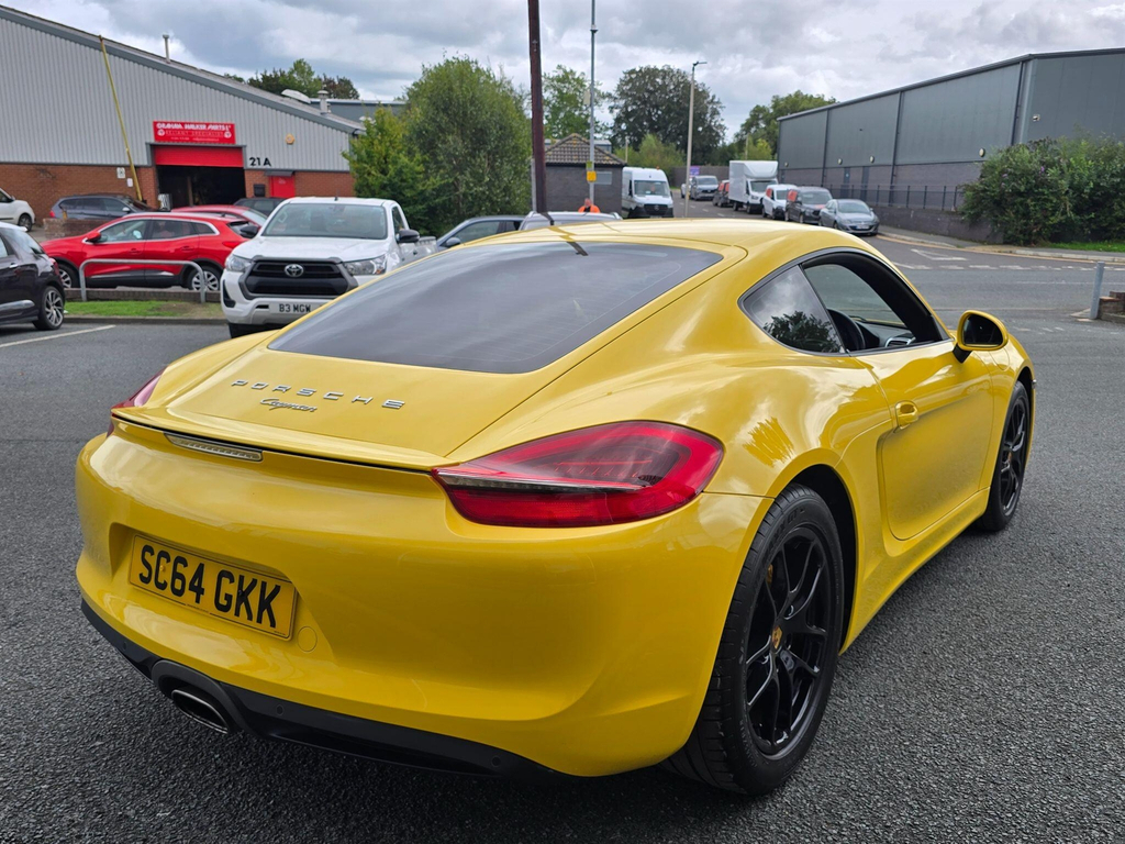 Porsche Cayman Coupe Silver #20