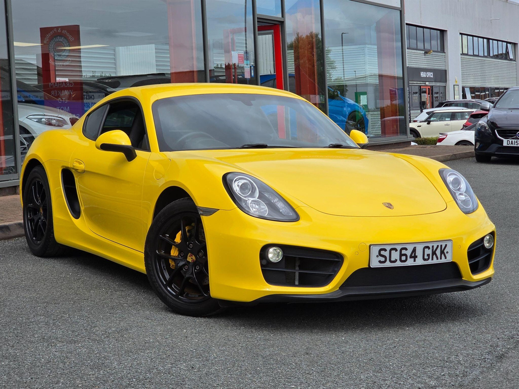 Porsche Cayman Coupe Yellow #6