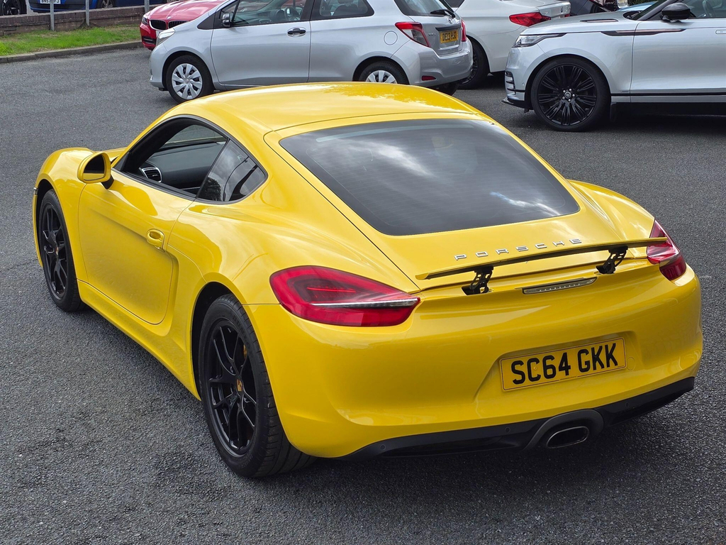 Porsche Cayman Coupe Silver #11