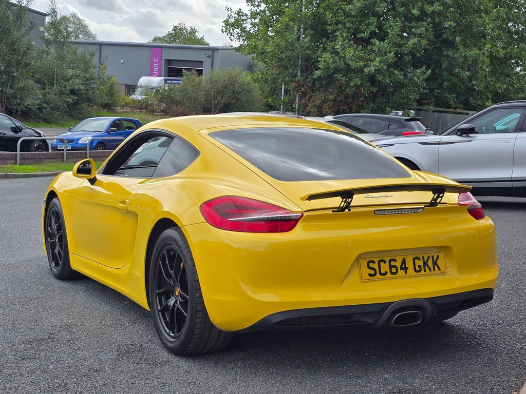 Porsche Cayman Coupe Silver #12