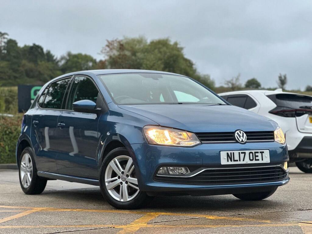 Volkswagen Polo Hatchback 1.0 Bluemotion Tech Match Edition Euro 6 Blue