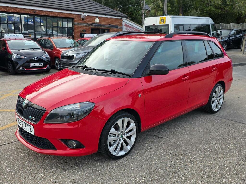 Skoda Fabia 1.4 Tsi Vrs Dsg Euro 5 Red #3