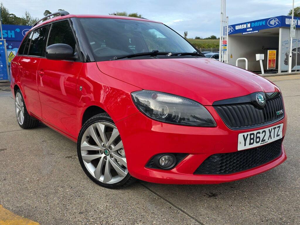 Skoda Fabia 1.4 Tsi Vrs Dsg Euro 5 Red