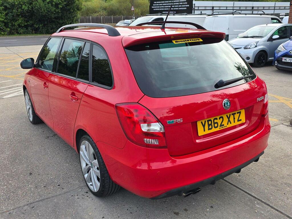 Skoda Fabia 1.4 Tsi Vrs Dsg Euro 5 Red #5
