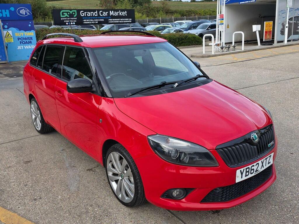 Skoda Fabia 1.4 Tsi Vrs Dsg Euro 5 Red #4