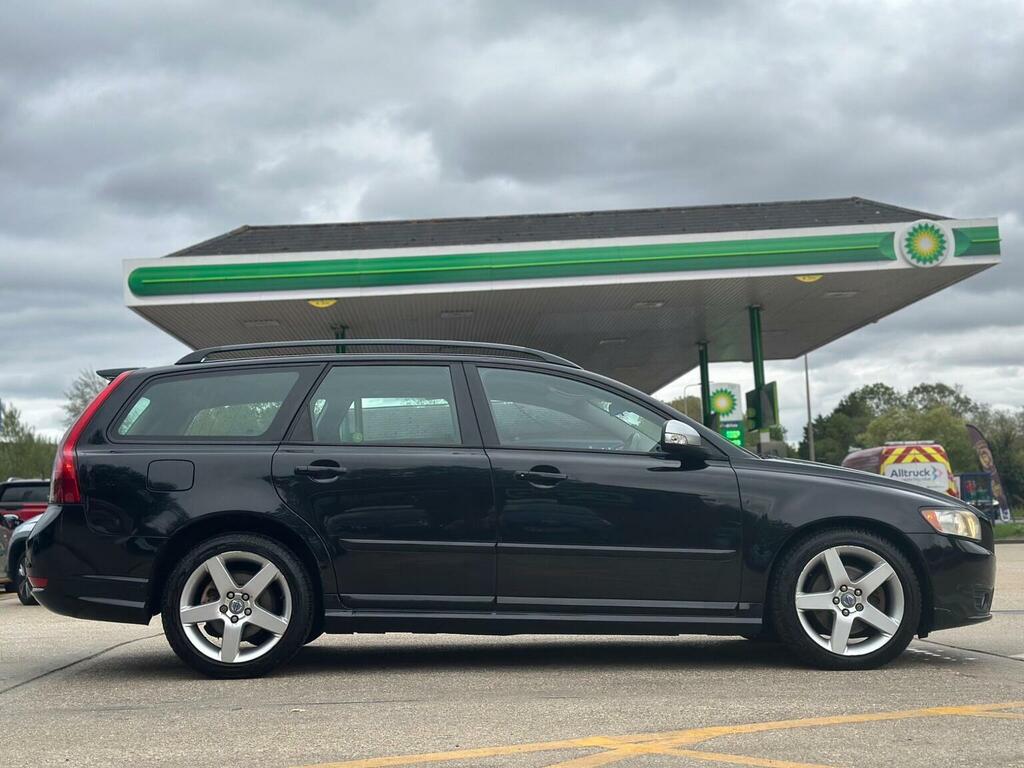 Volvo V50 Estate 2.0D R-design Euro 4 200959 Black #2