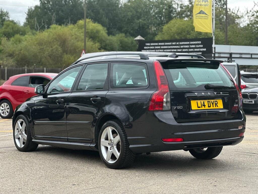 Volvo V50 Estate 2.0D R-design Euro 4 200959 Black #5
