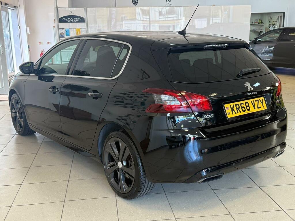 Peugeot 308 1.5 Bluehdi Gt Line Euro 6 Ss Black #4
