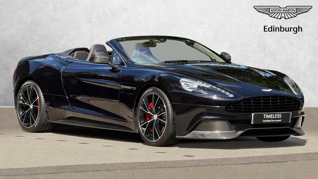 Aston Martin Vanquish 6.0L V12 Volante Black
