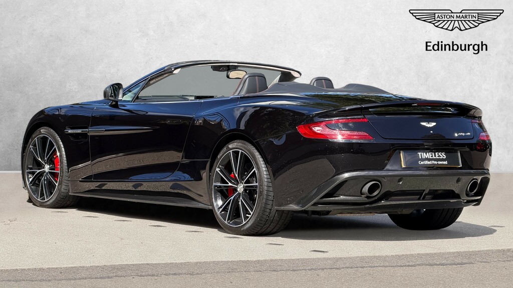 Aston Martin Vanquish 6.0L V12 Volante Black #2