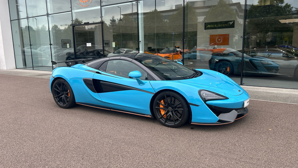 McLaren 570S 3.8L Null Blue #37