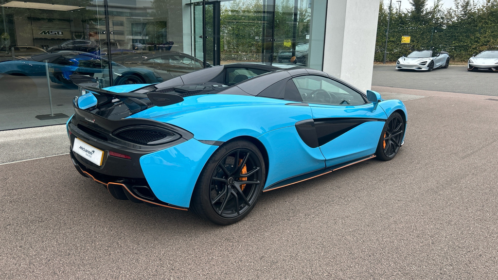 McLaren 570S 3.8L Null Blue #39