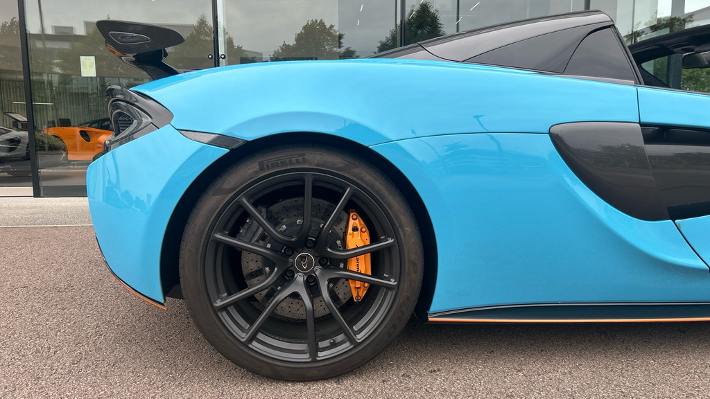 McLaren 570S 3.8L Null Blue #12