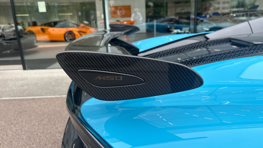 McLaren 570S 3.8L Null Blue #25