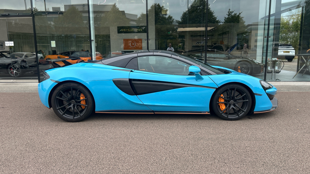 McLaren 570S 3.8L Null Blue #38