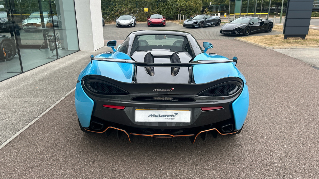 McLaren 570S 3.8L Null Blue #40