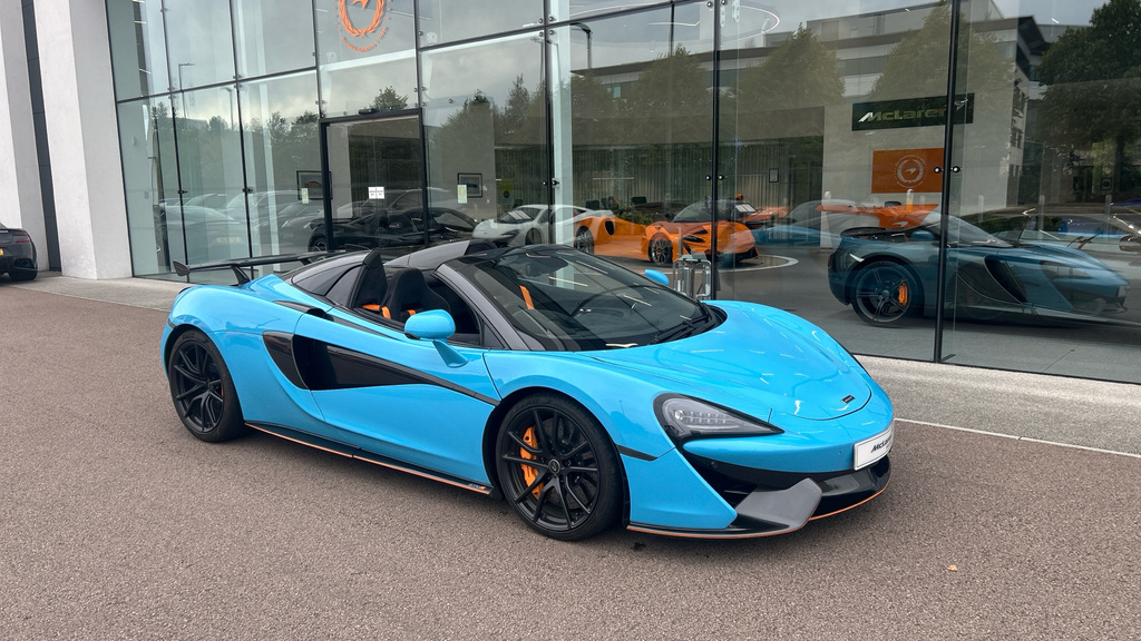 McLaren 570S 3.8L Null Blue #11