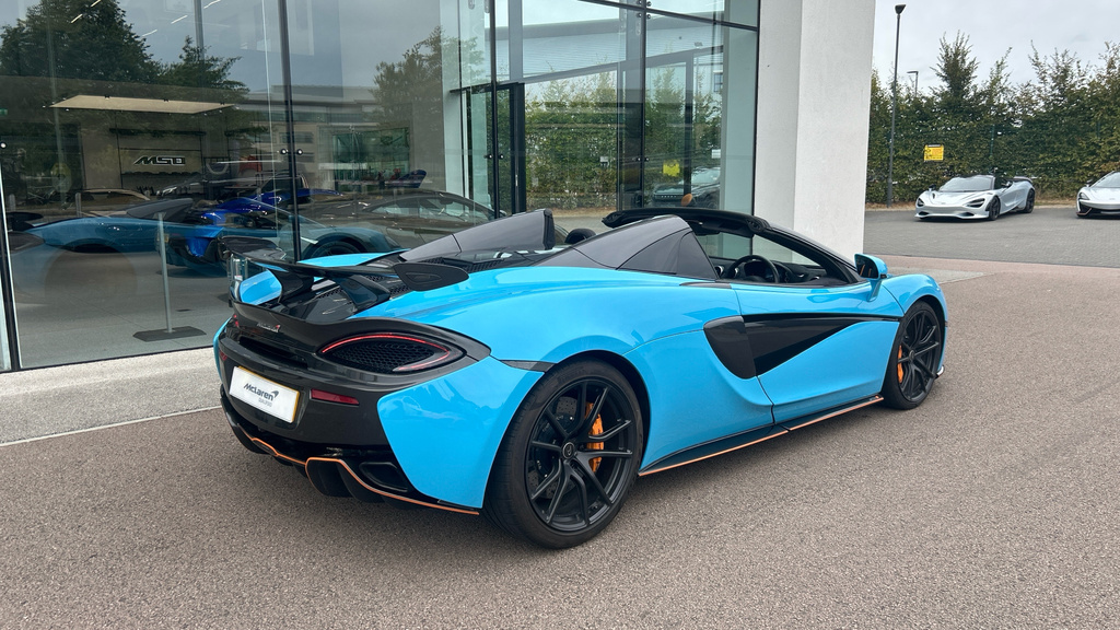 McLaren 570S 3.8L Null Blue #23