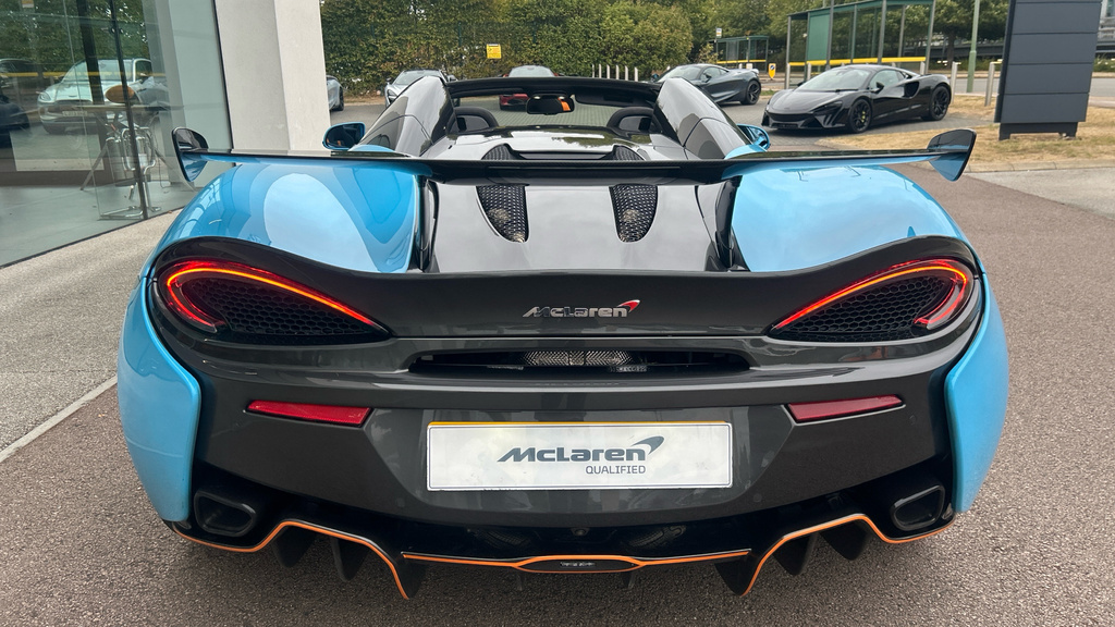 McLaren 570S 3.8L Null Blue #27