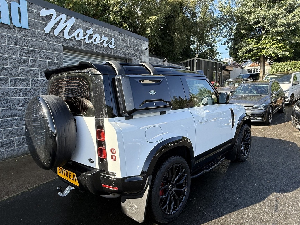 Land Rover Defender 90 D200 Mhev S U2000 Ulez White #6