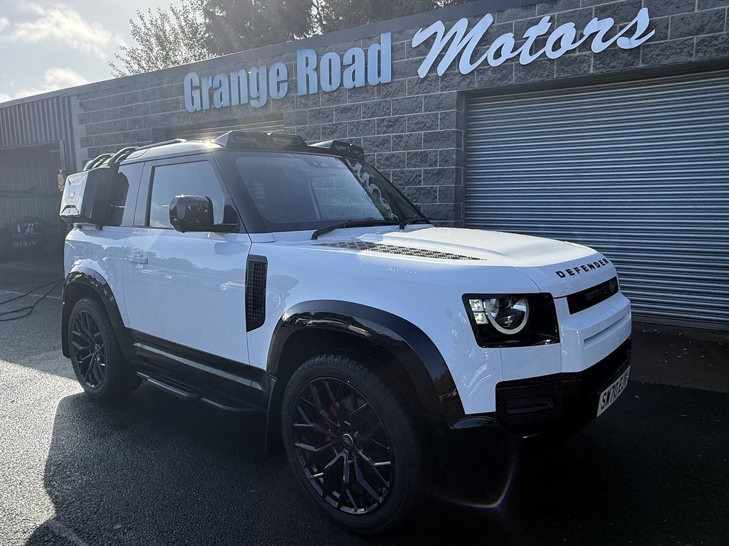 Land Rover Defender 90 D200 Mhev S U2000 Ulez White