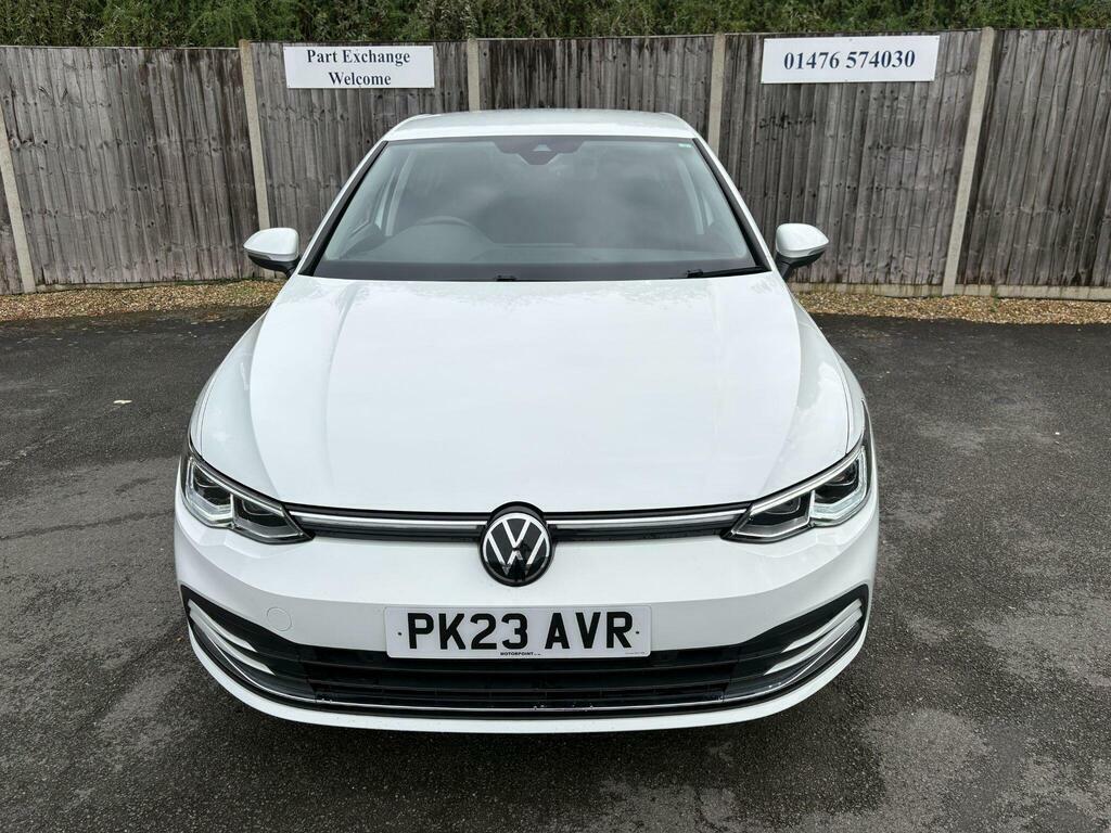 Volkswagen Golf 1.5 Etsi Mhev R-line Dsg White #43