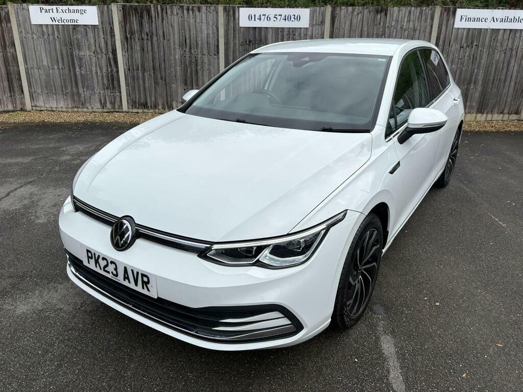 Volkswagen Golf 1.5 Etsi Mhev R-line Dsg White #42