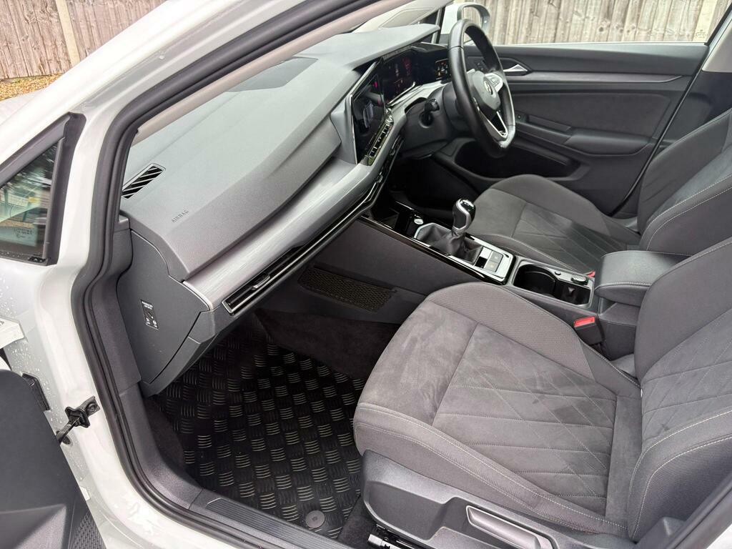 Volkswagen Golf 1.5 Etsi Mhev R-line Dsg White #12