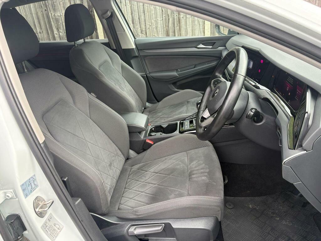 Volkswagen Golf 1.5 Etsi Mhev R-line Dsg White #10