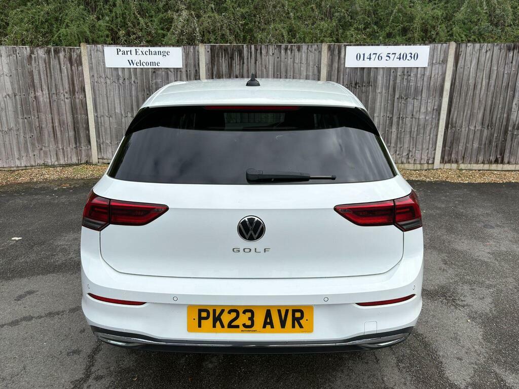 Volkswagen Golf 1.5 Etsi Mhev R-line Dsg White #44
