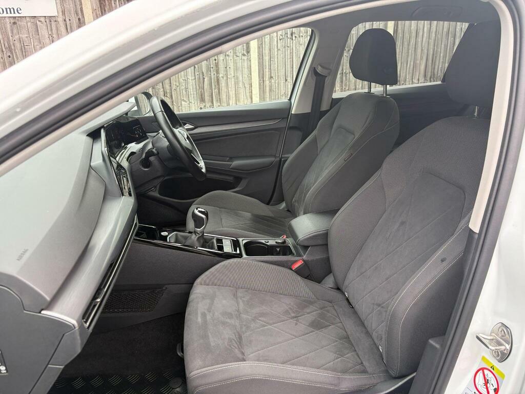 Volkswagen Golf 1.5 Etsi Mhev R-line Dsg White #13