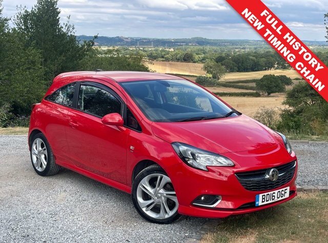 Vauxhall Corsa Turbo Ecotec Sri VX BD16OGF Red