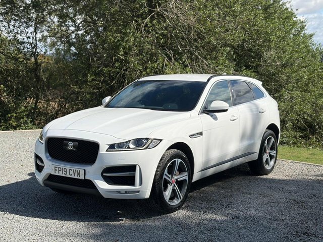 Jaguar F-Pace D240 R-sport Suv White #5