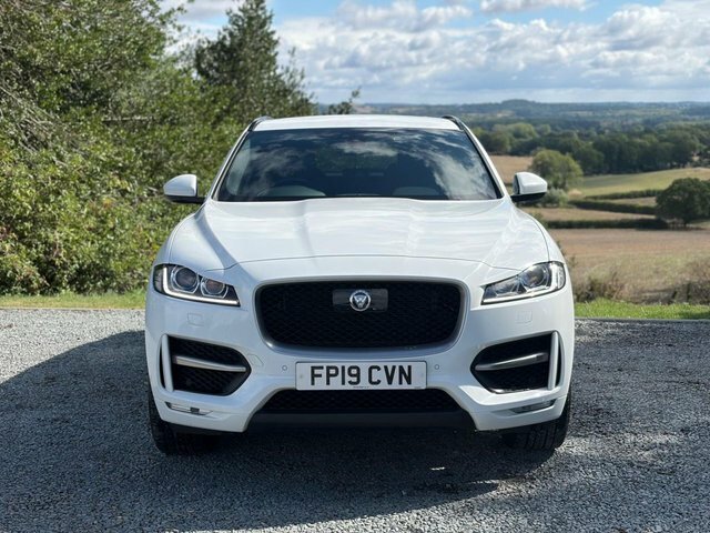 Jaguar F-Pace D240 R-sport Suv White #4