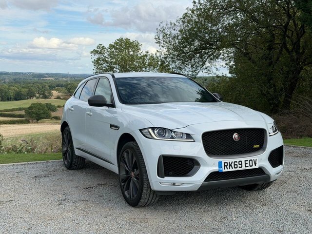 Jaguar F-Pace P300 300 Sport Suv White #5
