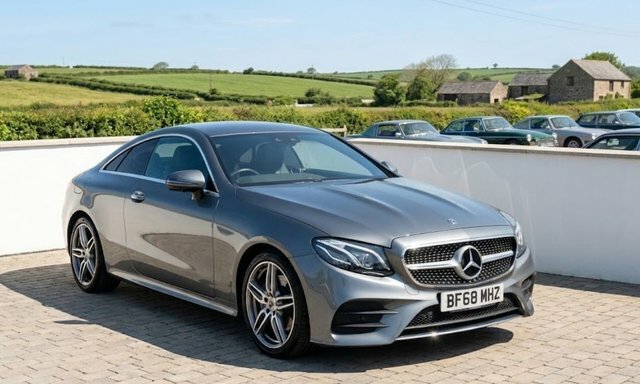 Mercedes-Benz E Class E220d Amg Line Coupe Grey
