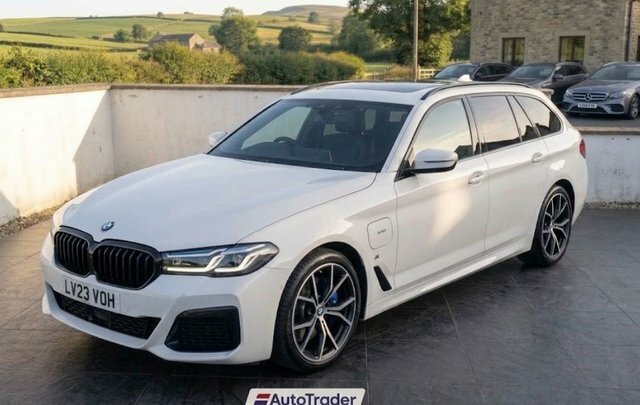 BMW 5 Series 530E M Sport Tech Pack Black #7