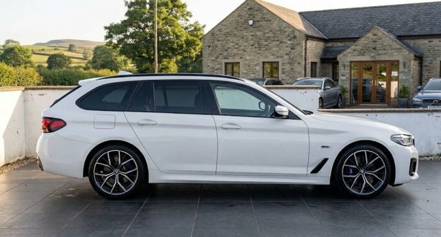 BMW 5 Series 530E 12Kwh M Sport White #6