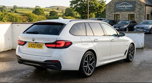 BMW 5 Series 530E 12Kwh M Sport White #3